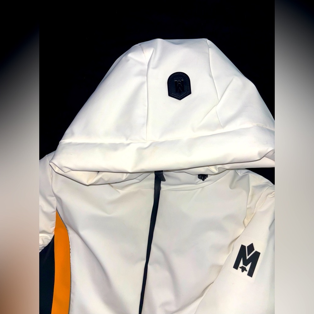 Large White Mackage Down Coat
